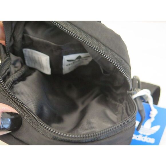 adidas EV7572 Unisex Black National Festival Crossbody Shoulder Bag - Picture 4 of 9